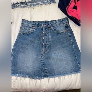 H&M denim skirt